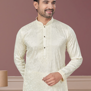 Shimmer in Style Kurta Pajama for Men with Sequin Embellishments Festive Ready - Buy