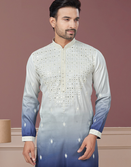 Classic & Trendy Dual Color Kurta Pajama Set for Men - Buy