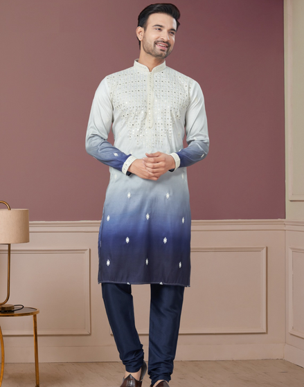 Classic & Trendy Dual Color Kurta Pajama Set for Men - Buy