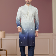 Classic & Trendy Dual Color Kurta Pajama Set for Men - Buy