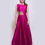 Burgundy Gown- Glamourental- clearance_2