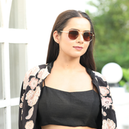 Contemporary Black Embroidered Outfit Three-Piece Set with Jacket_1