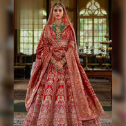 Premium Art Silk Embroidered Lehenga Choli with Embellishments and Net Dupatta Wedding & Party Look - Buy_2