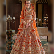 Stunning Art Silk Lehenga Blouse Set with Intricate Embroidery & Embellished  Traditional Indian Bridal Wear - Buy