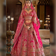 Stunning Art Silk Lehenga Blouse Set with Intricate Embroidery & Embellished  Traditional Indian Bridal Wear - Buy_1