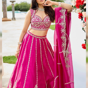 Stunning Paisley Work Lehenga with Embroidered Blouse & Dupatta Timeless Bridal Look
_1