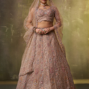 Trendy Net Fabric Lehenga Choli with Heavy Sequins Embroidery & Dupatta - Buy
