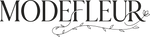 Logo of Modefleur with decorative elements